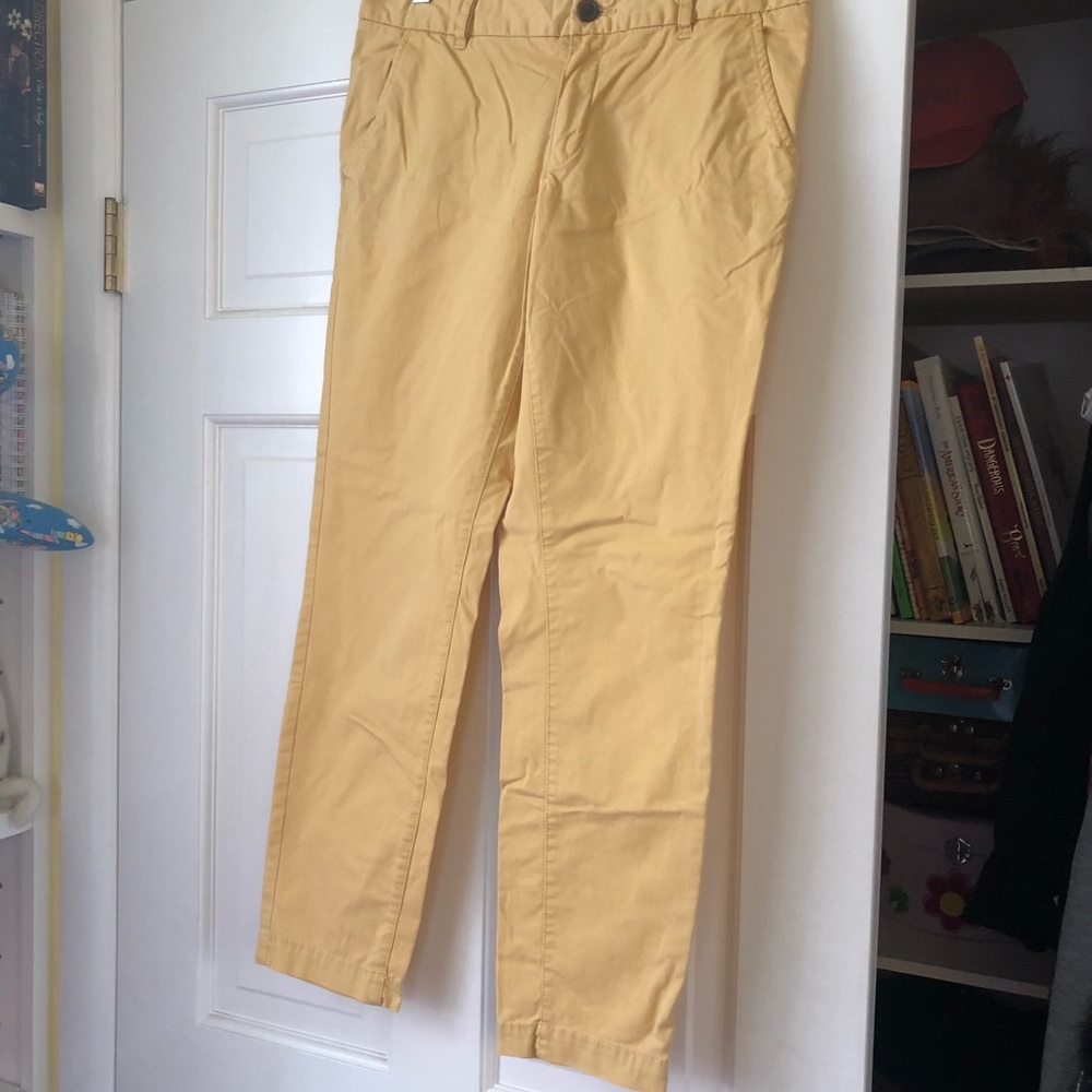 Mustard khakis